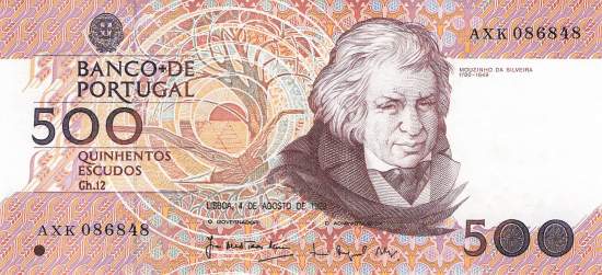 500 Escudos 4.8.1988